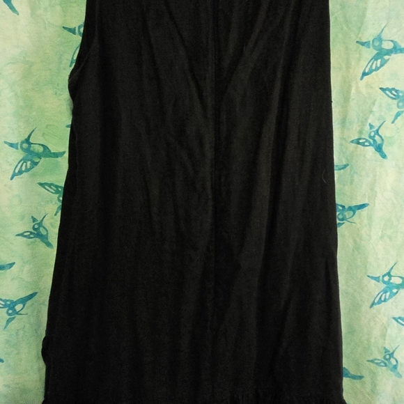 Wonderful Black Linen Dress - Picture 3 of 7